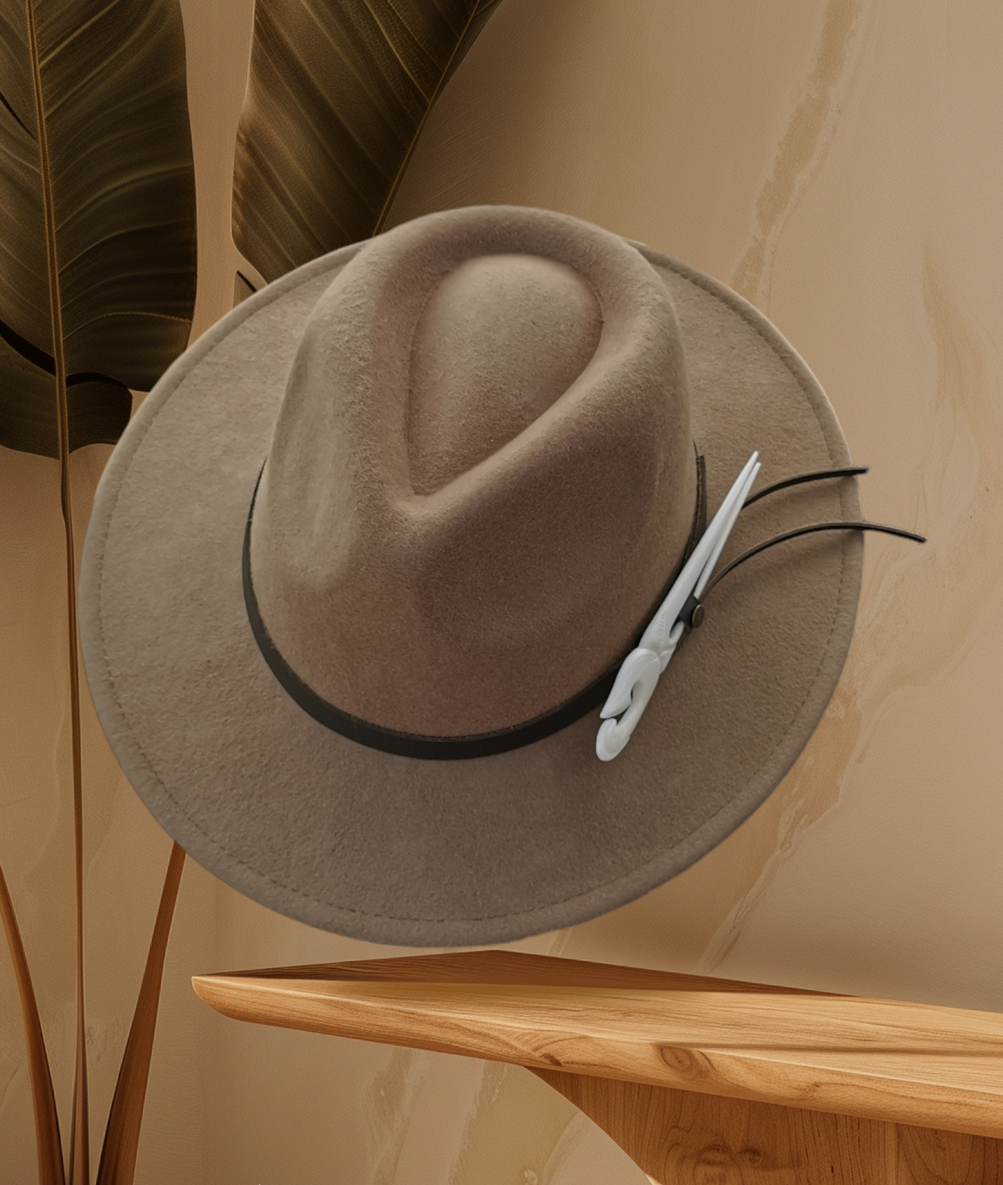 Rusty Fedora Potae    Australian Wool